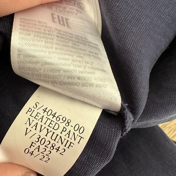 Gap High Rise Softsuit Trouser Pant Navy Blue 16 404698 - Picture 8 of 11